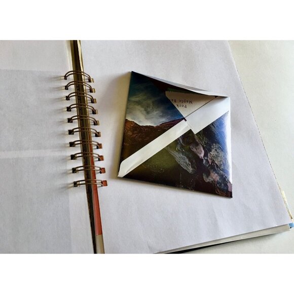 Blank Art Junk Journal Spiral Bound Vintage Mixed Page u Smash Book Canyons and - Picture 9 of 11